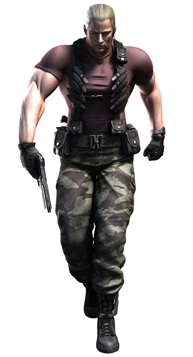 Jack Krauser Art from Resident Evil: The Darkside Chronicles
