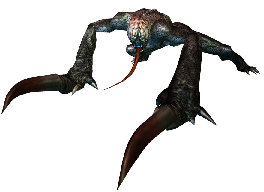 Licker Art from Resident Evil: The Darkside Chronicles