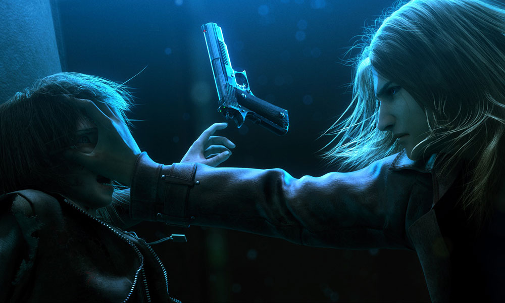 Zephyr & Vashyron Art from Resonance of Fate