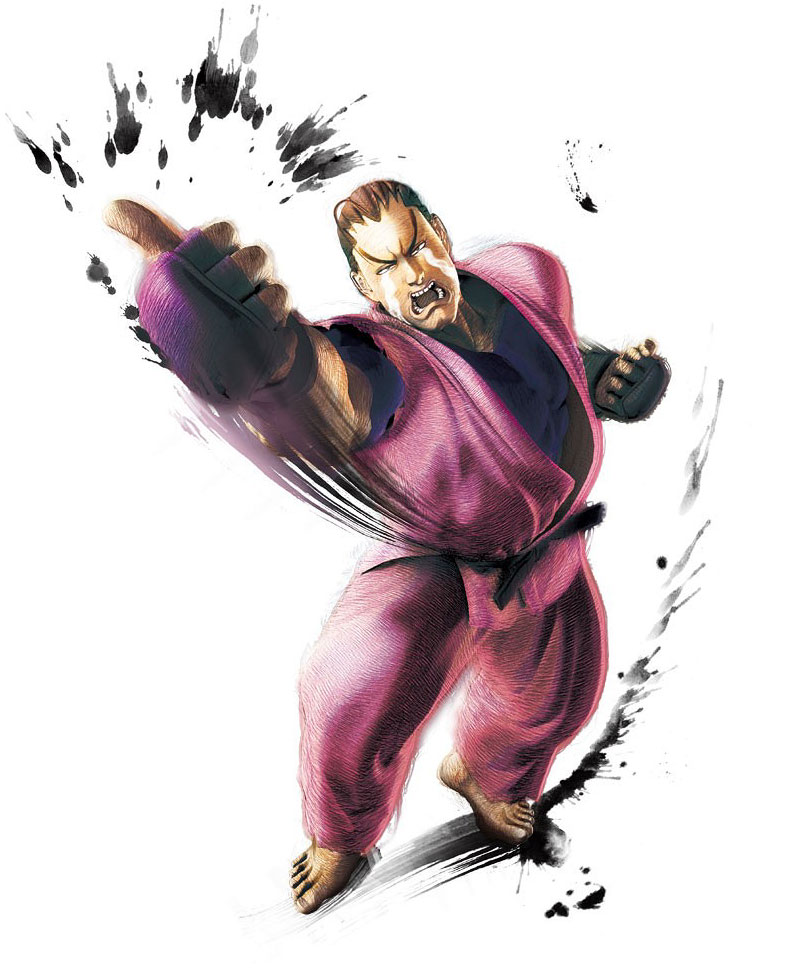 Dan Art from Super Street Fighter IV