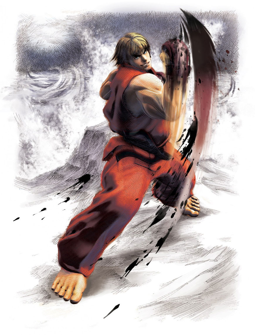Ken Art from Super Street Fighter IV