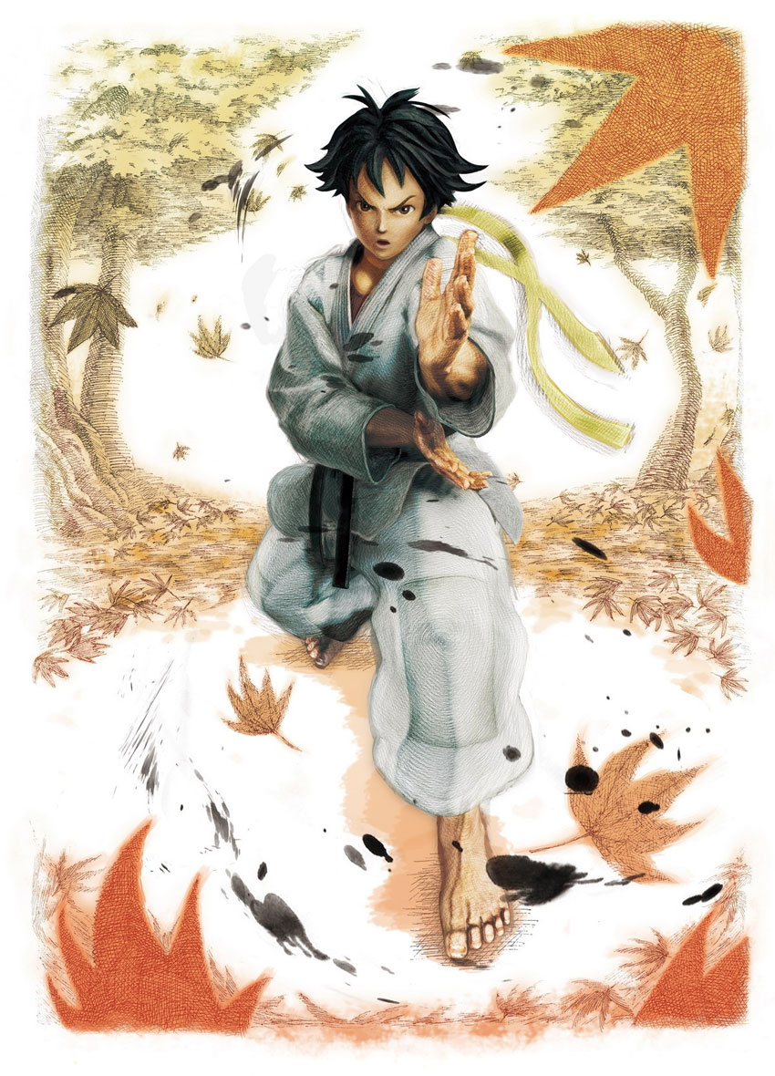 Makoto Art from Super Street Fighter IV