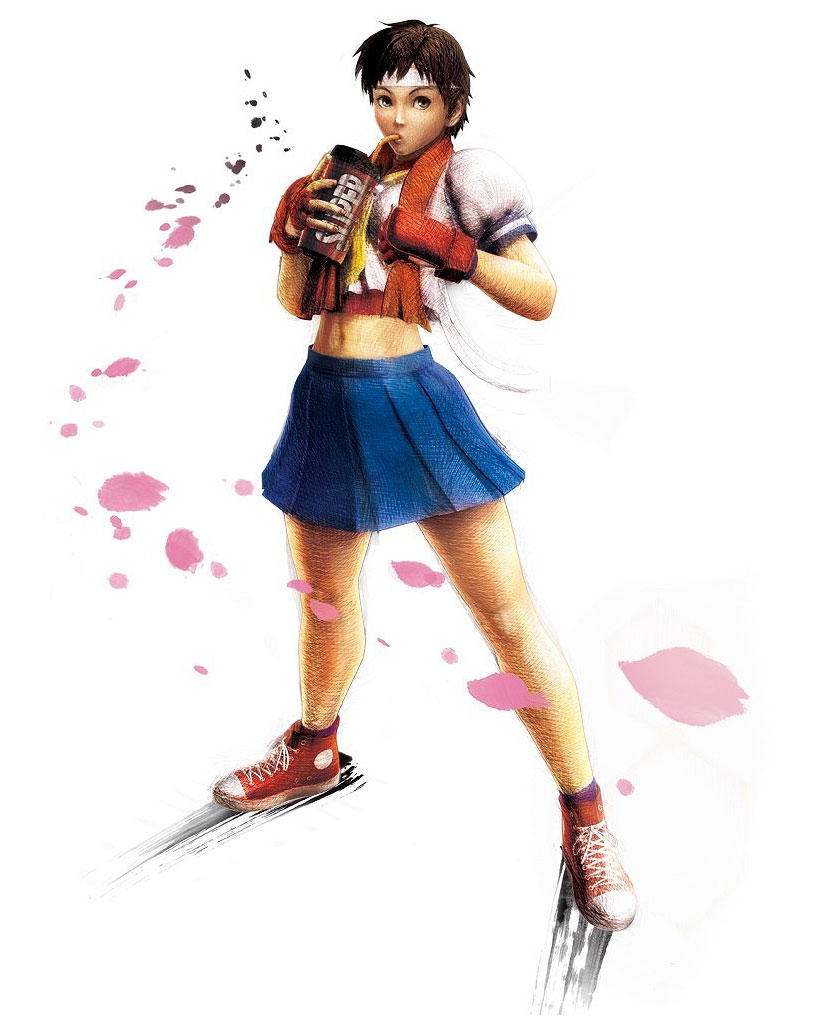 Sakura Art from Super Street Fighter IV