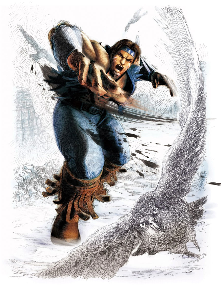 T. Hawk Art from Super Street Fighter IV