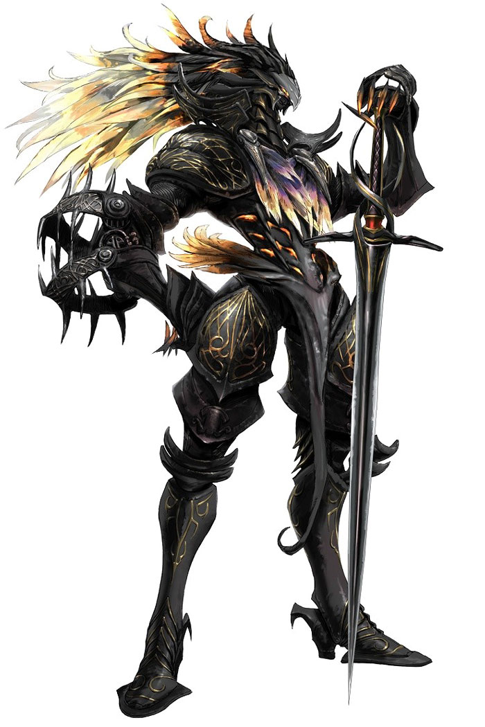 Black Knight Art from White Knight Chronicles