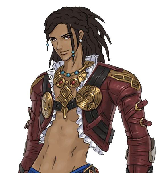Caesar Art from White Knight Chronicles