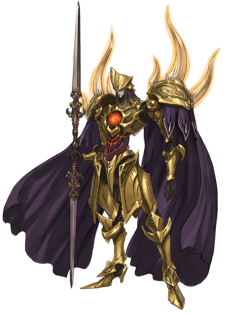 Adolmaea the Sun King Art from White Knight Chronicles