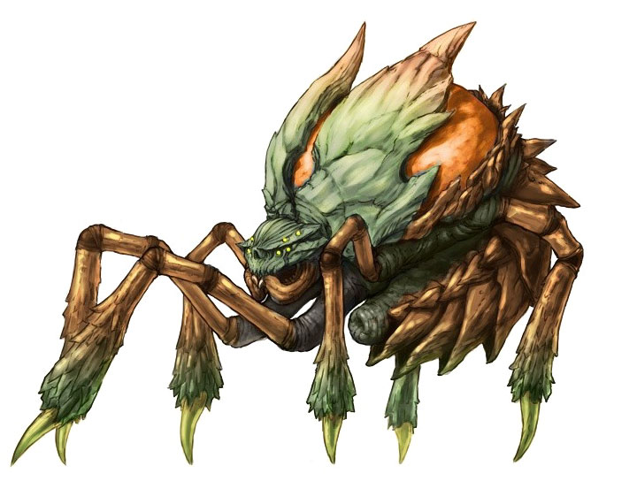 Creature Concept Art from White Knight Chronicles