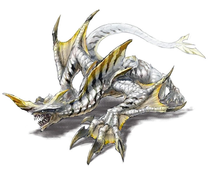 Creature Concept Art from White Knight Chronicles