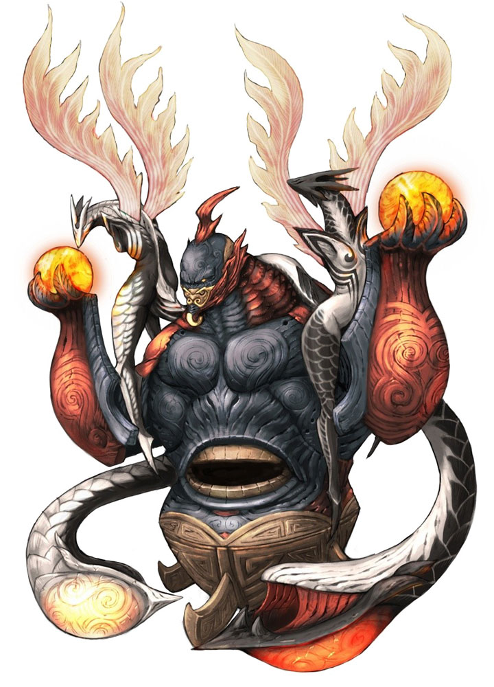 Creature Concept Art from White Knight Chronicles