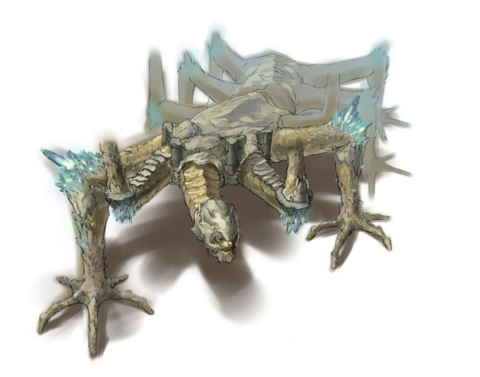 Greed Creature Art from White Knight Chronicles