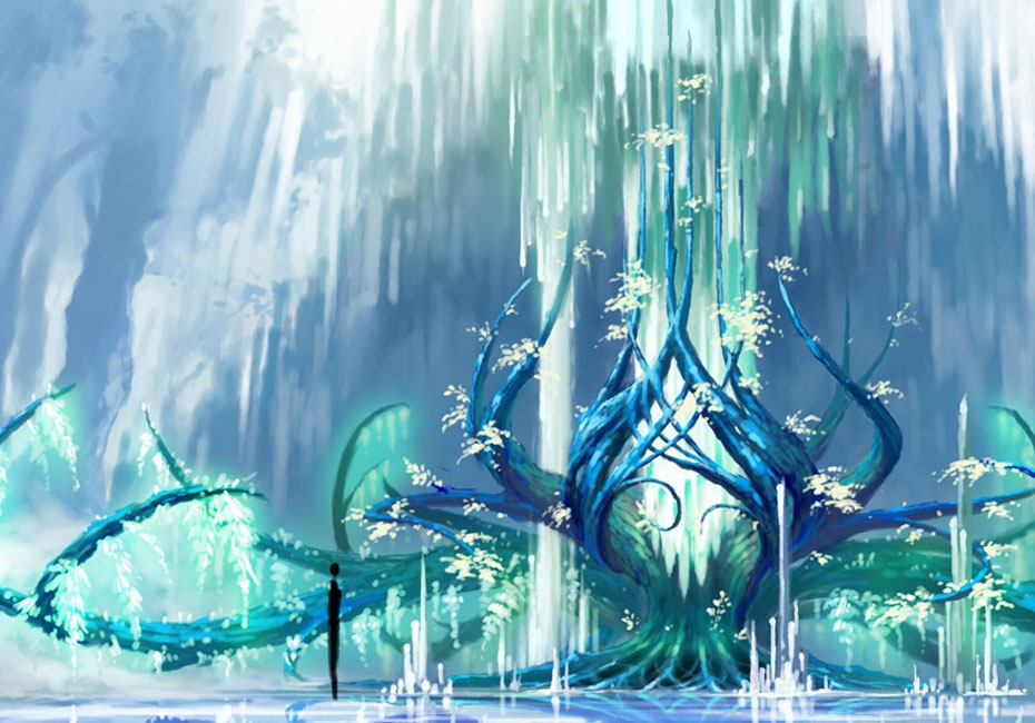 Game Setting Concept Art from White Knight Chronicles