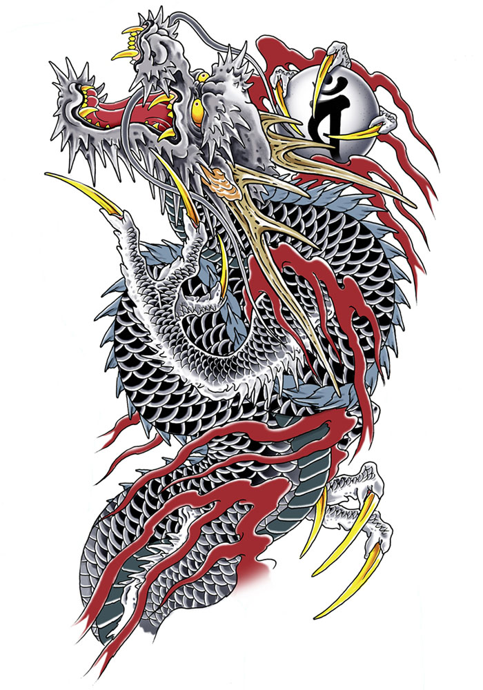 Dragon Tattoo Art from Yakuza
