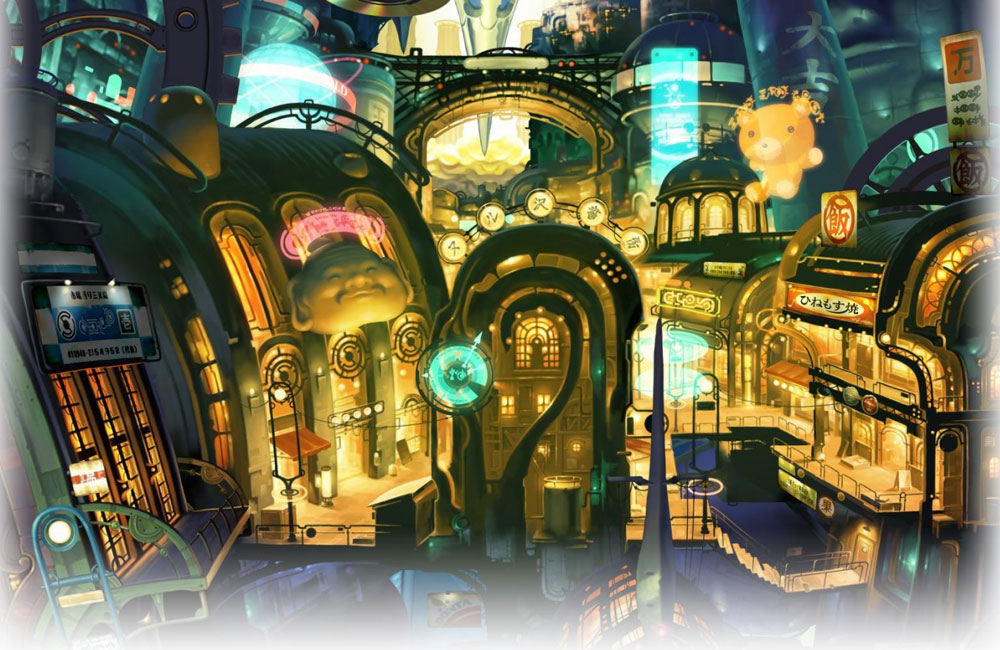 Environment Art from Ar tonelico Qoga: Knell of Ar Ciel