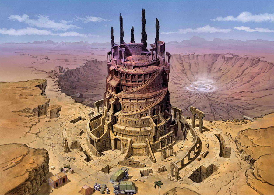 Environment Art from Arc the Lad: Twilight of the Spirits