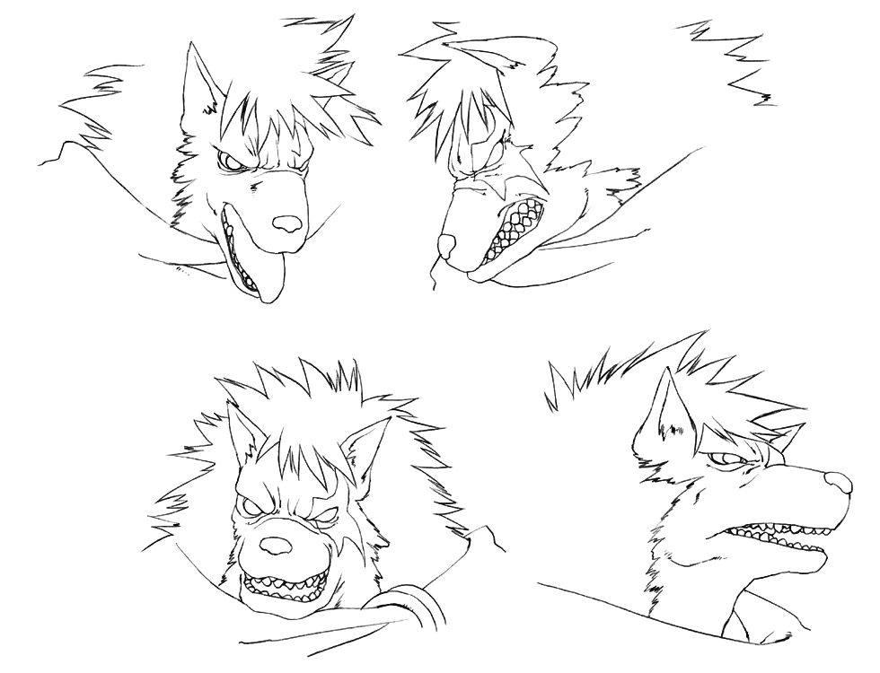 Volk Sketches from Arc the Lad: Twilight of the Spirits