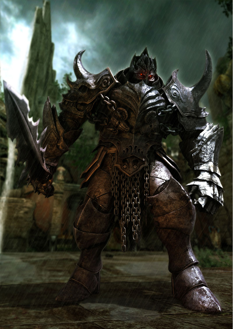 Black Knight Artwork from Castlevania: Lords of Shadow