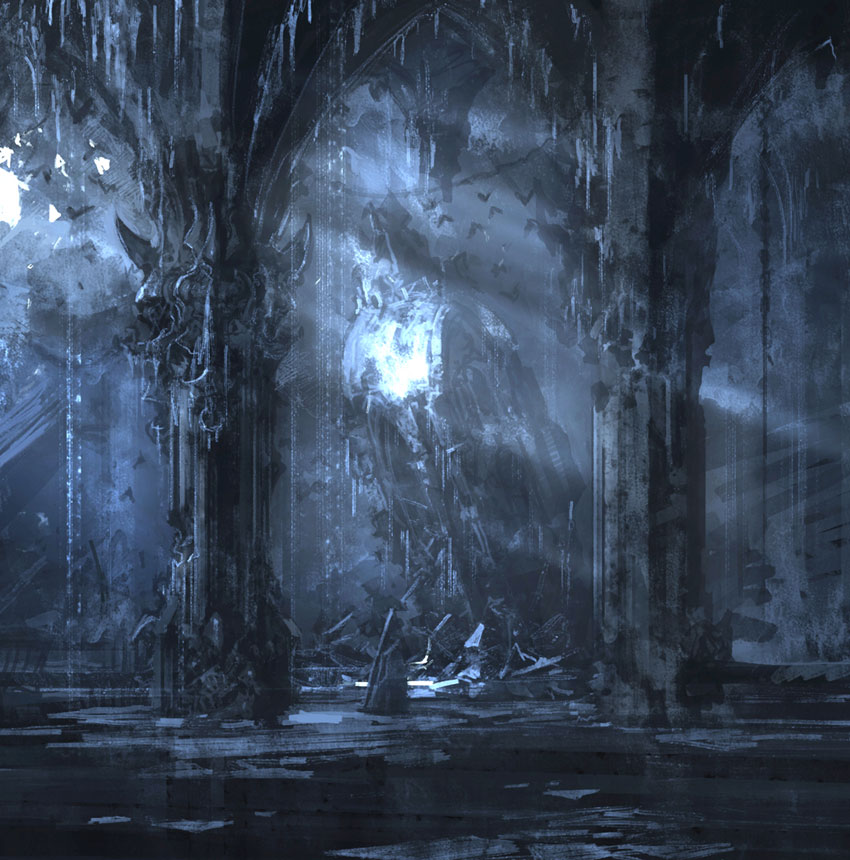Castle Basement Art from Castlevania: Lords of Shadow