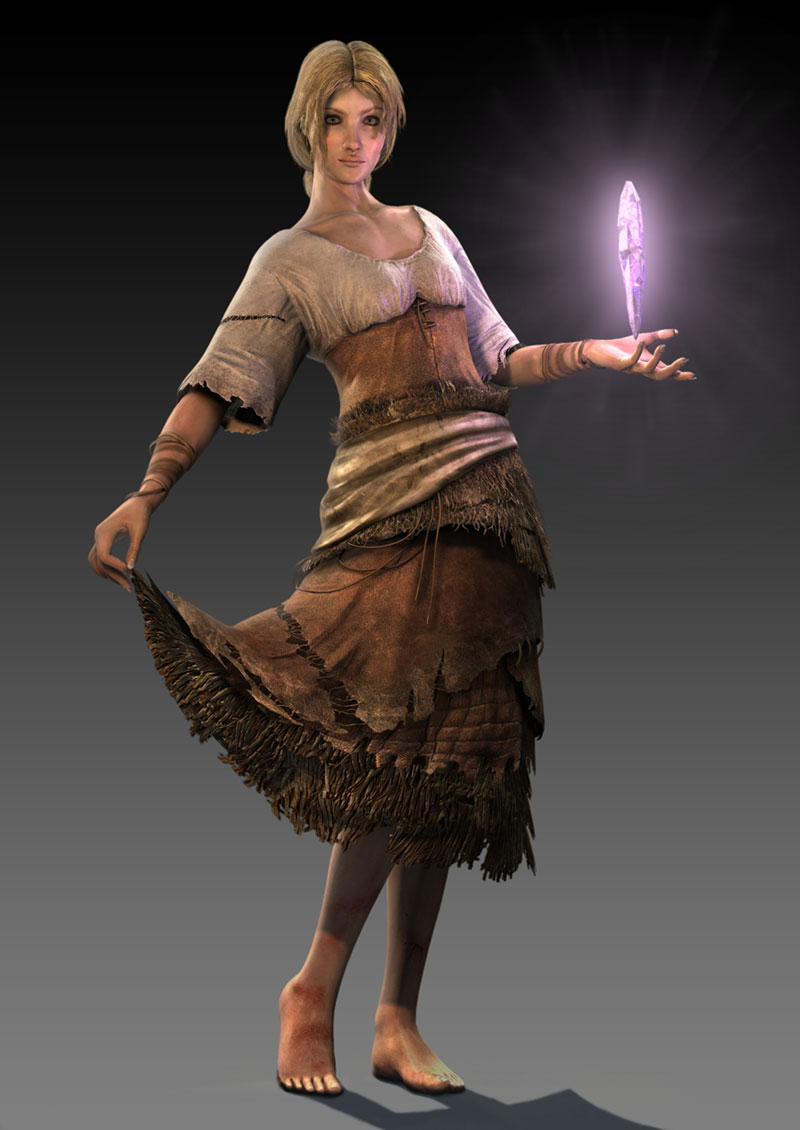 Claudia Art from Castlevania: Lords of Shadow