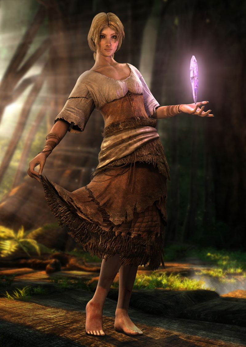 Claudia Artwork from Castlevania: Lords of Shadow