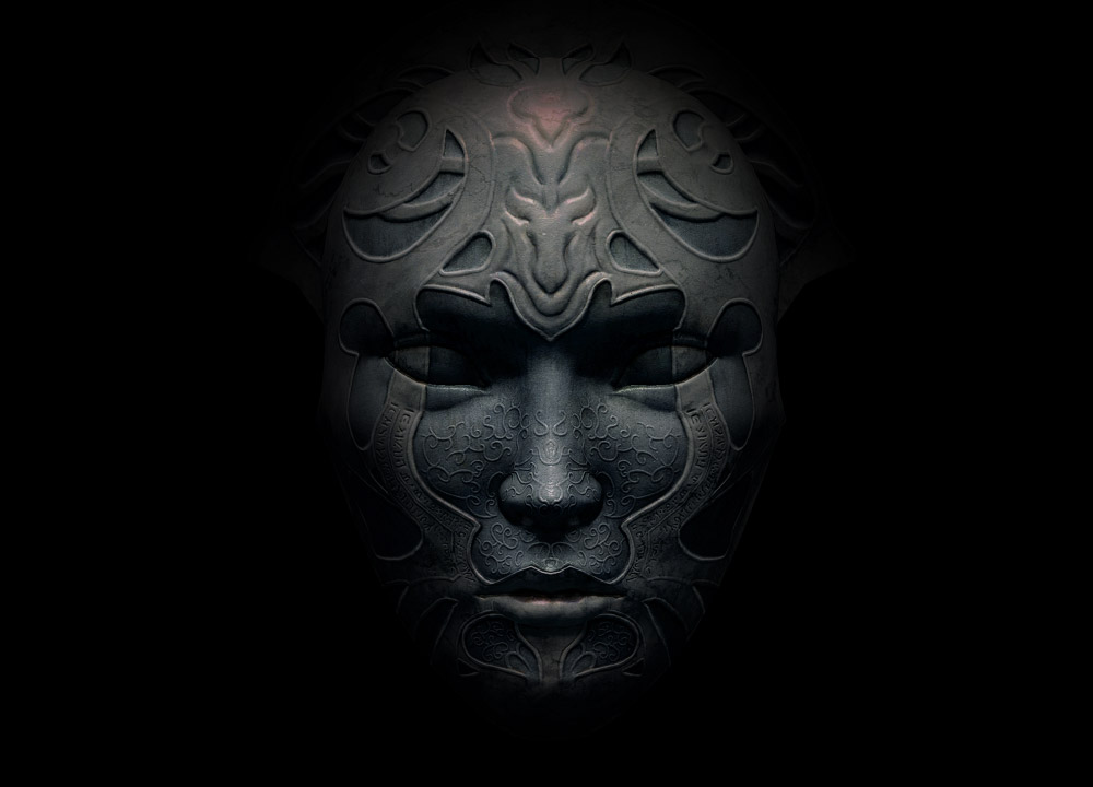 God Mask Art from Castlevania: Lords of Shadow