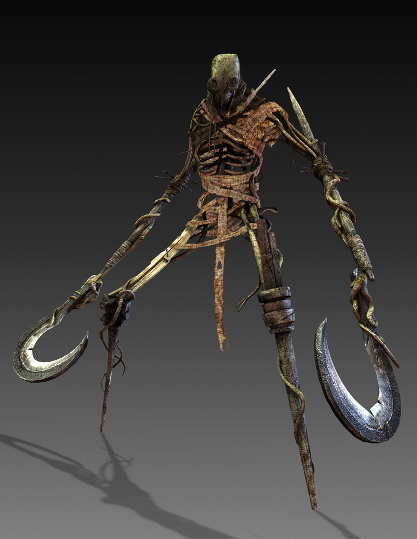 Scarecrow Art from Castlevania: Lords of Shadow