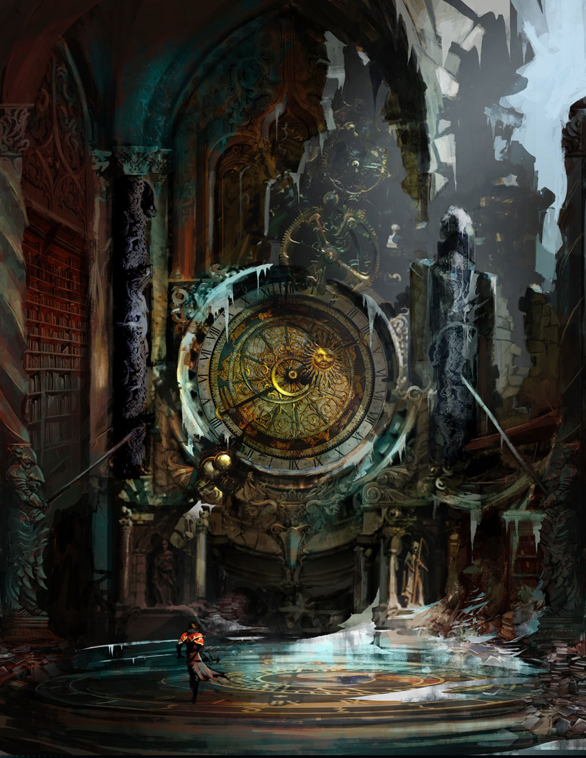 Time Machine Art from Castlevania: Lords of Shadow