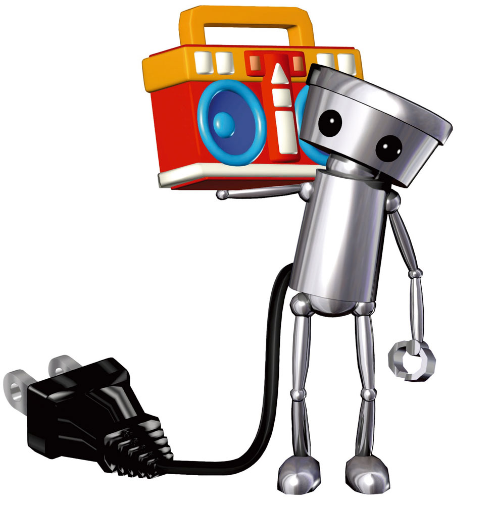 Chibi-Robo & Boom Box Art from Chibi-Robo!: Park Patrol