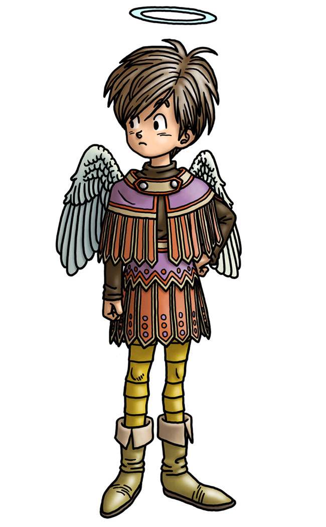 Angel Main Player Male Art from Dragon Quest IX