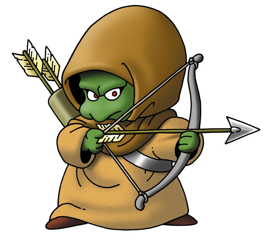 Bodkin Archer Art from Dragon Quest IX