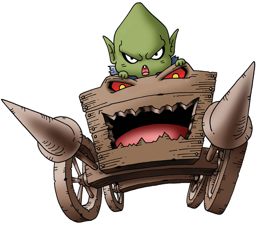 Chariot Chappie Art from Dragon Quest IX