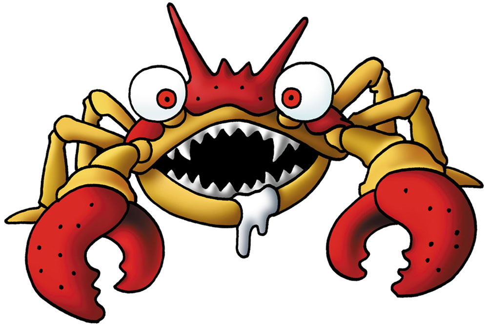 Crabid Art from Dragon Quest IX