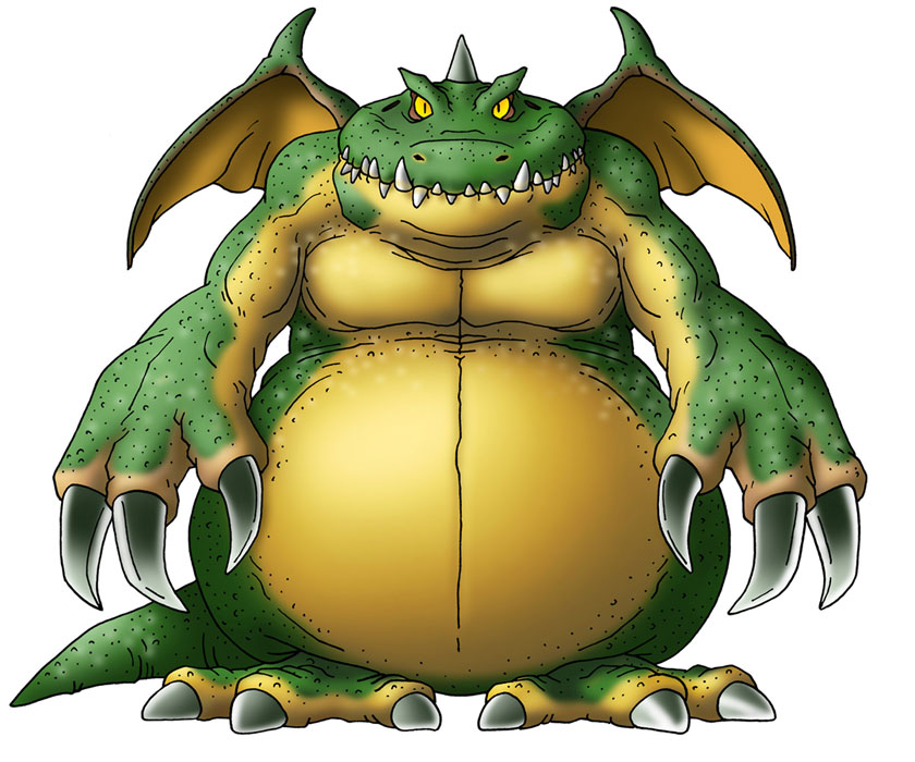 Drakulard Art from Dragon Quest IX