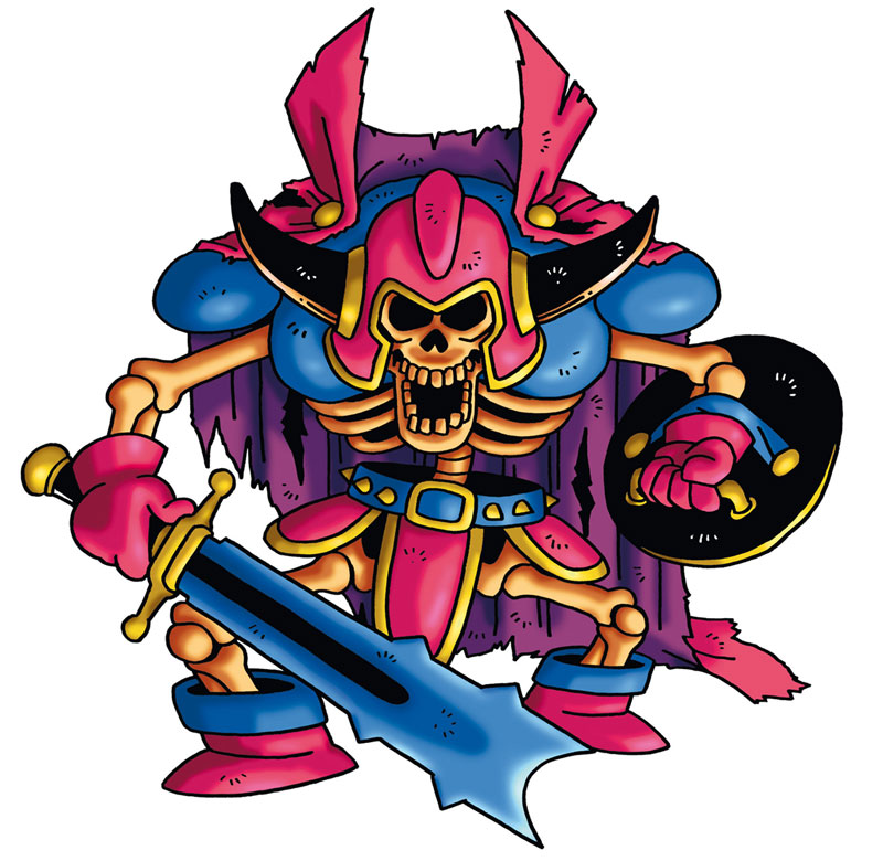 Fright Knight Art from Dragon Quest IX