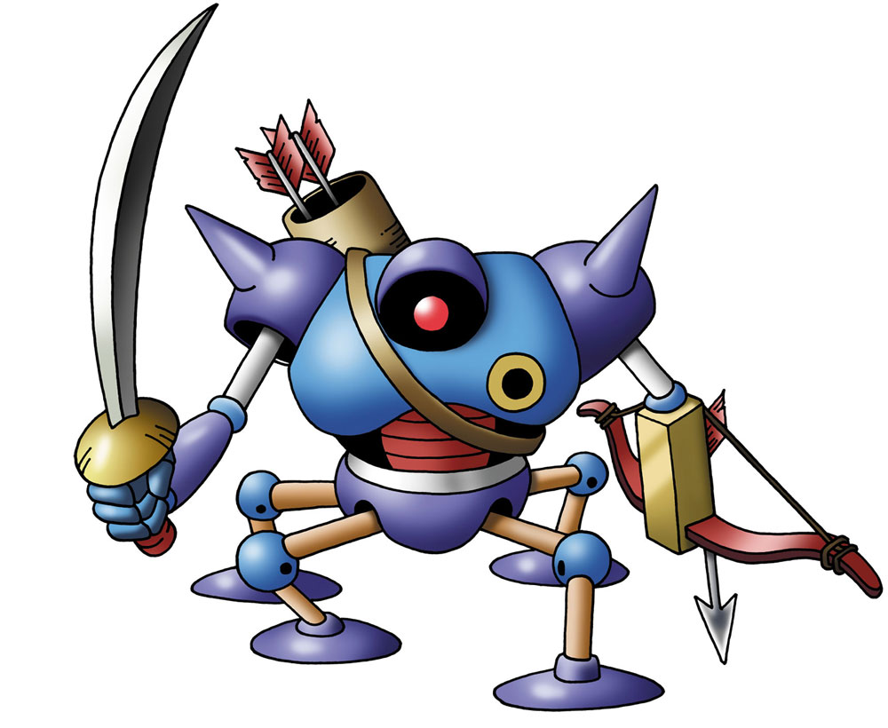 Killing Machine Art from Dragon Quest IX