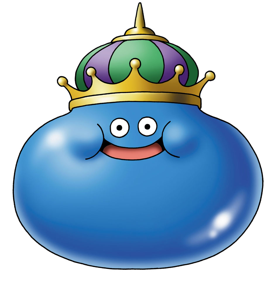 King Slime Art from Dragon Quest IX