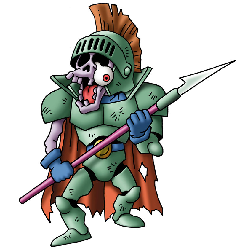 Legionnaire Art from Dragon Quest IX
