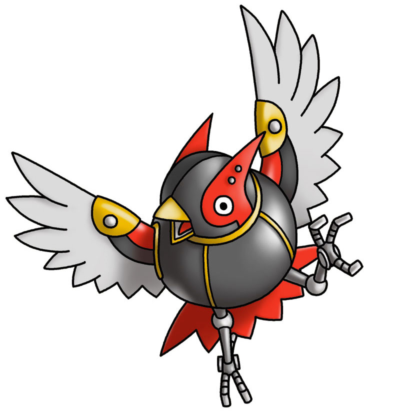 Mecha Mynah Art from Dragon Quest IX