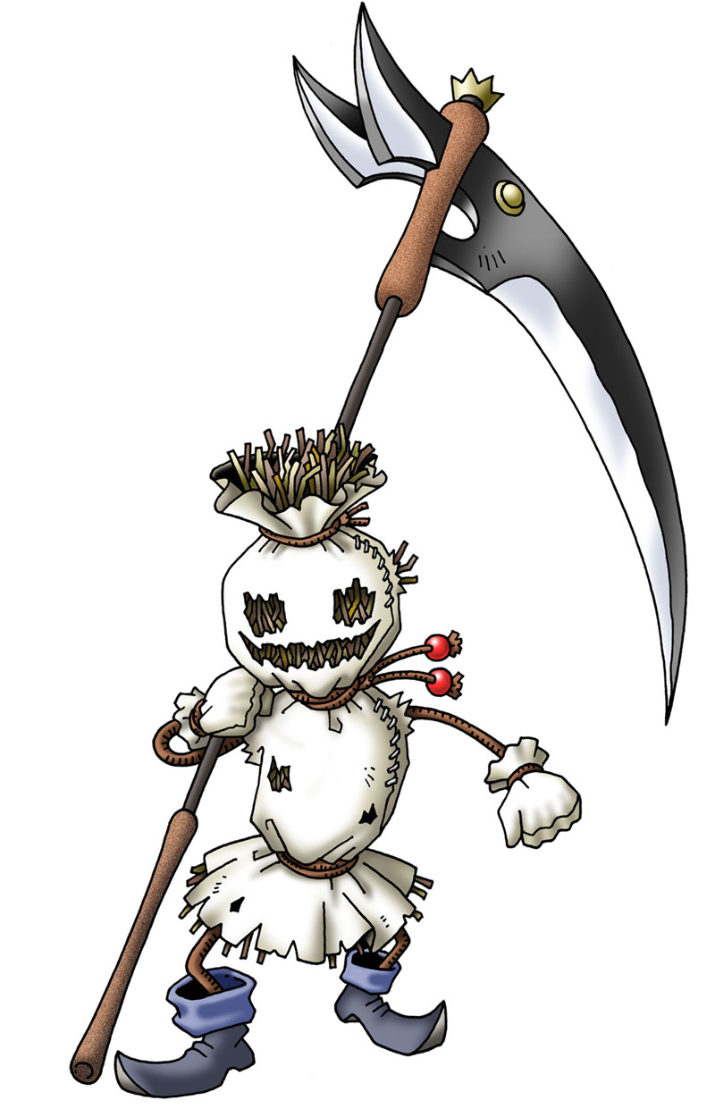 Ragged Reaper Art from Dragon Quest IX
