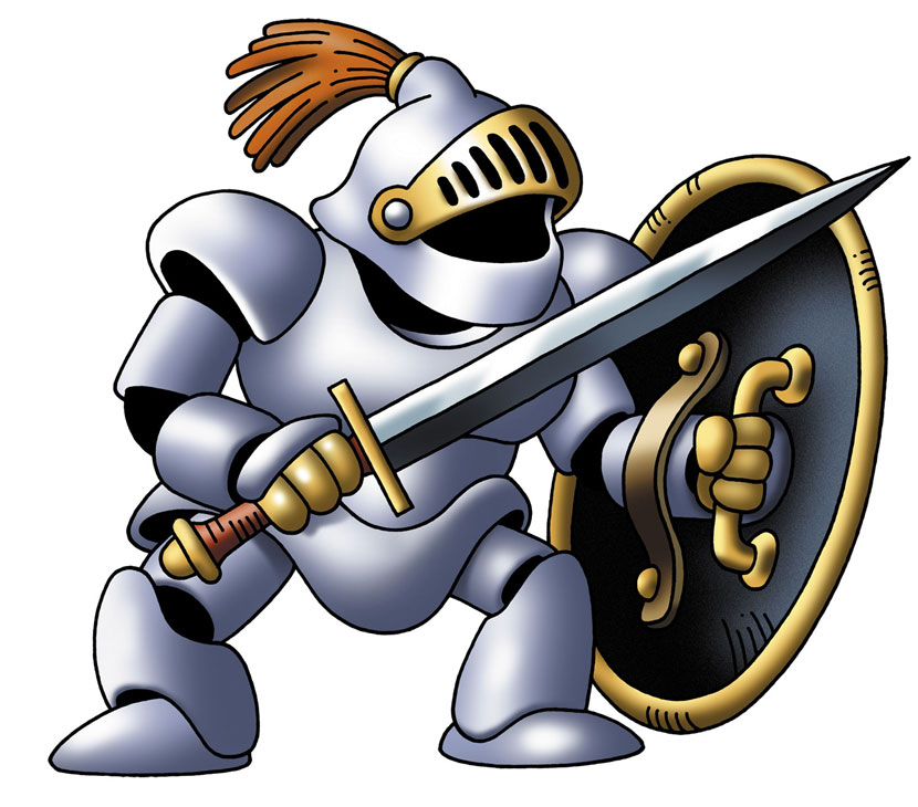 Restless Armor Art from Dragon Quest IX