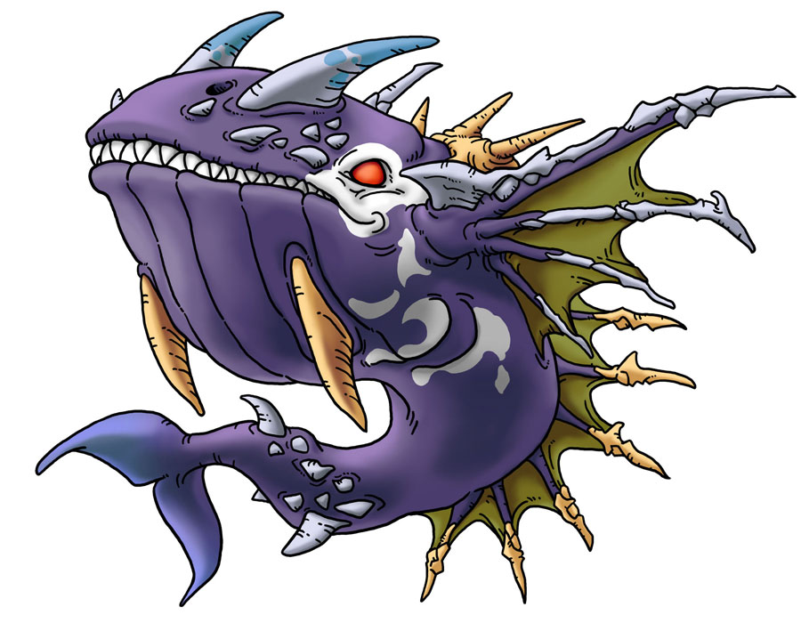 Stale Whale Art from Dragon Quest IX