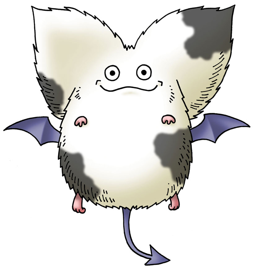 Teeny Sanguini Art from Dragon Quest IX