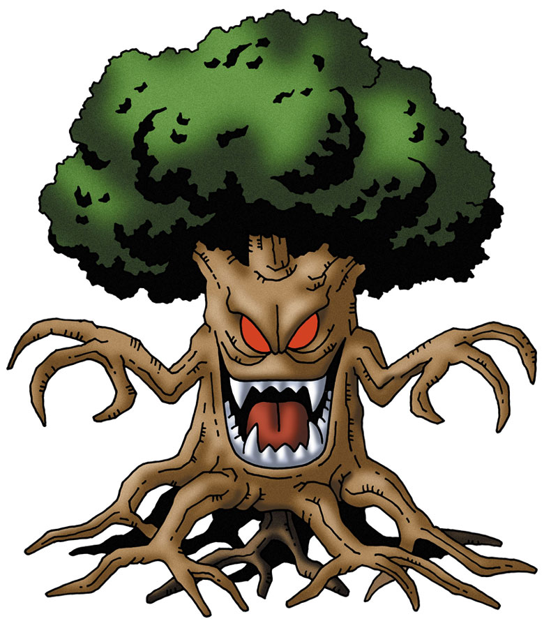 Treeface Art from Dragon Quest IX