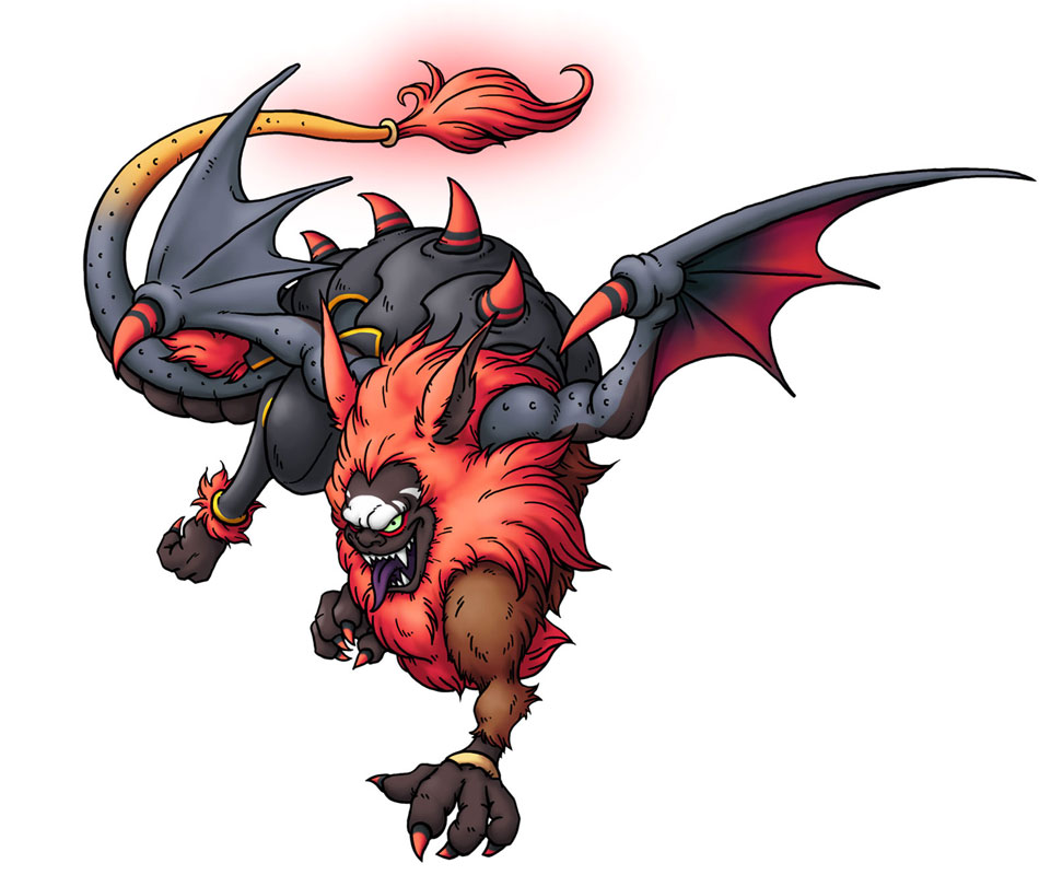 Vermil Lion Art from Dragon Quest IX