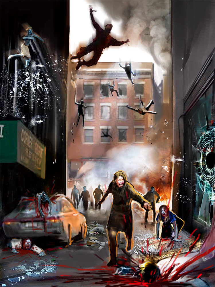 Concept Illustration from Dead Rising