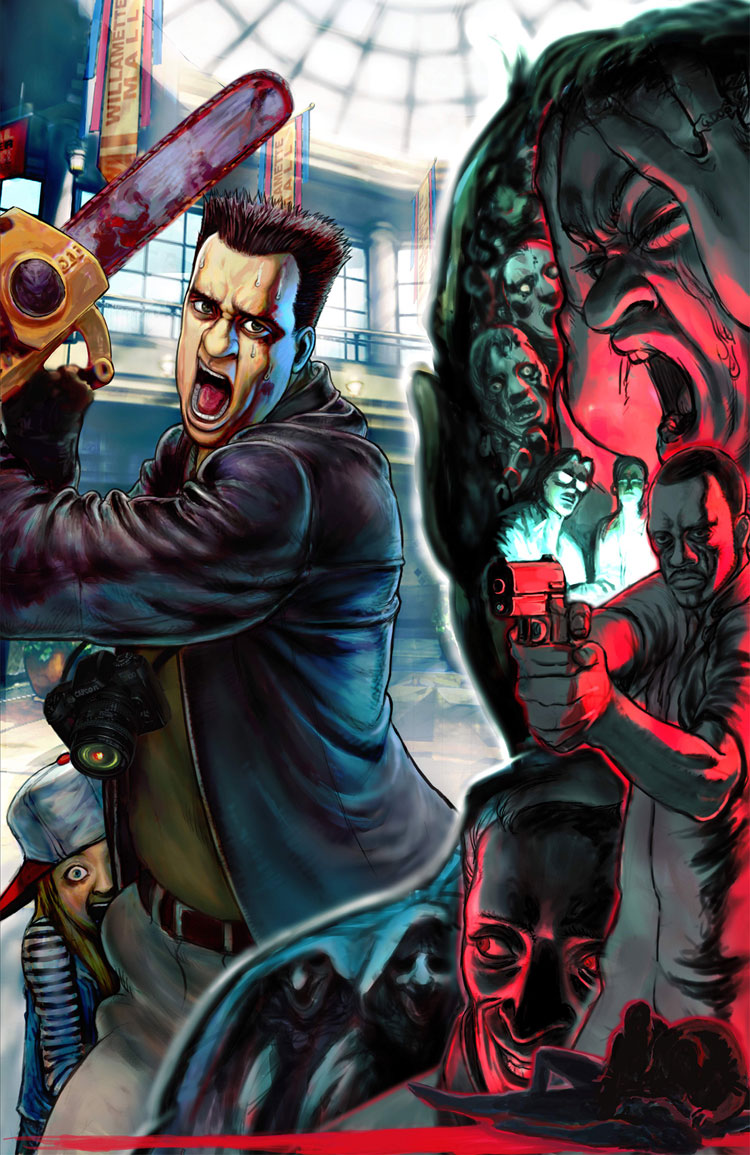 Frank Concept Illustration from Dead Rising