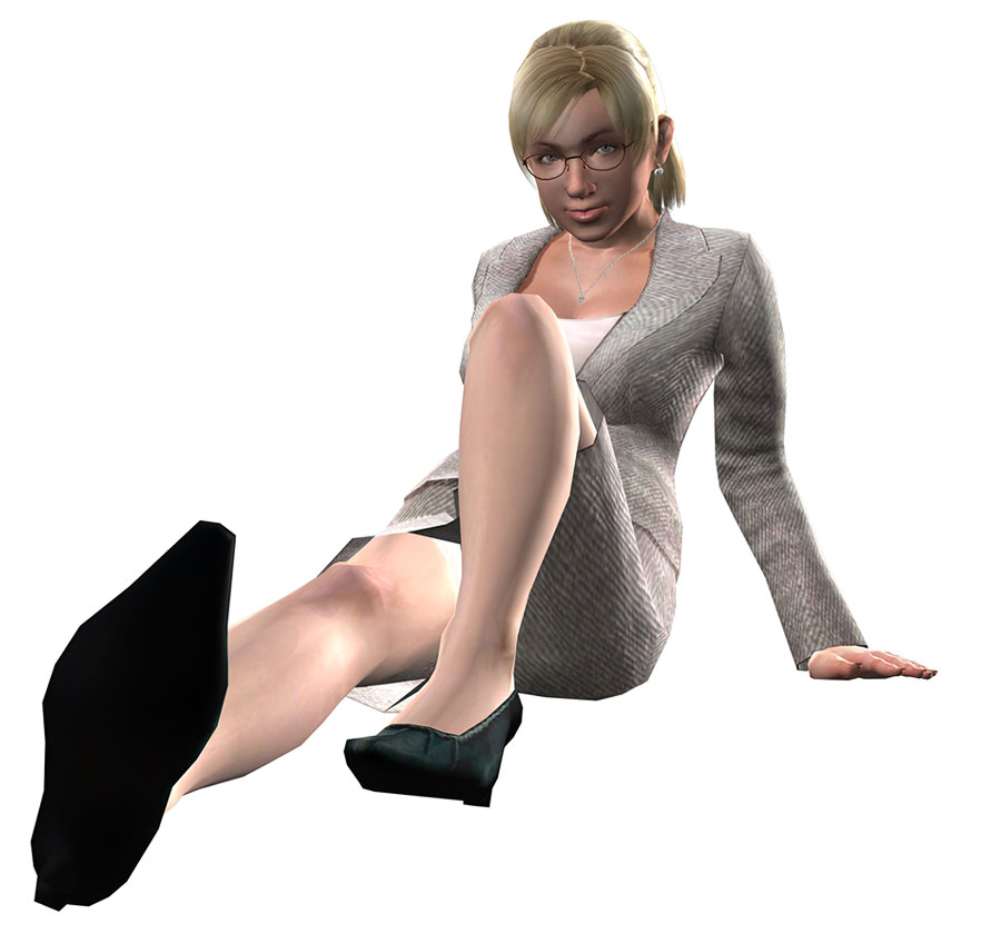 Jessica McCarney Render from Dead Rising