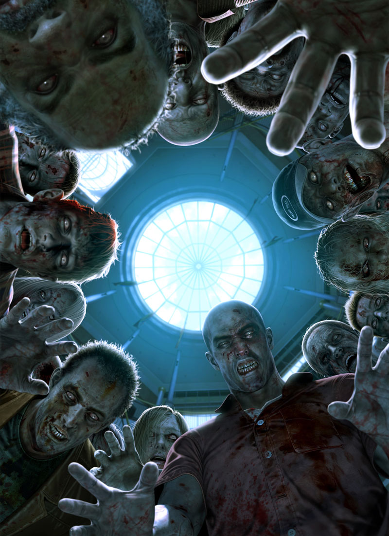 Zombies Promo Illustration from Dead Rising