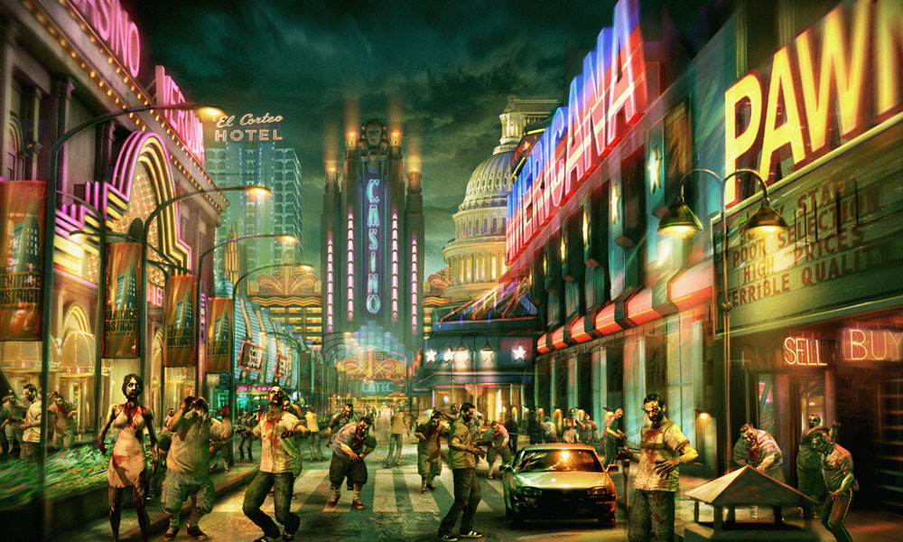 Fortune Strip Art from Dead Rising 2
