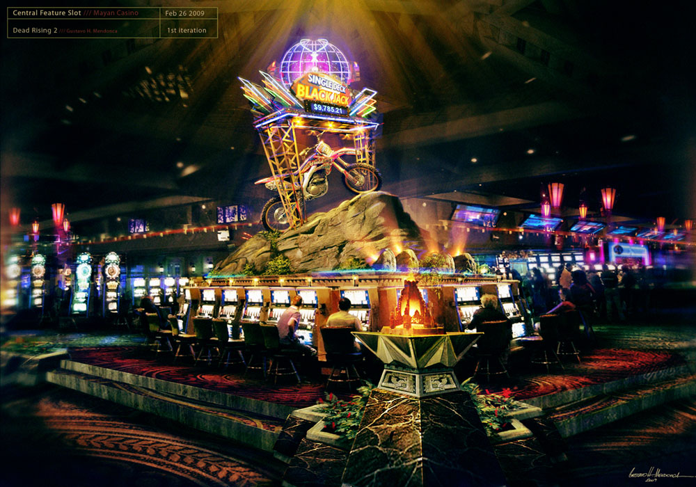 Mayan Casino Art from Dead Rising 2